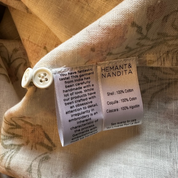 Hemant & Nandita Cotton Shirt - Picture 4 of 4